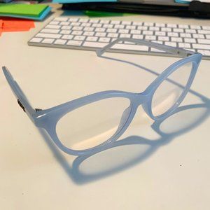 Quay All Nighter Blue Light Glasses - Light Blue